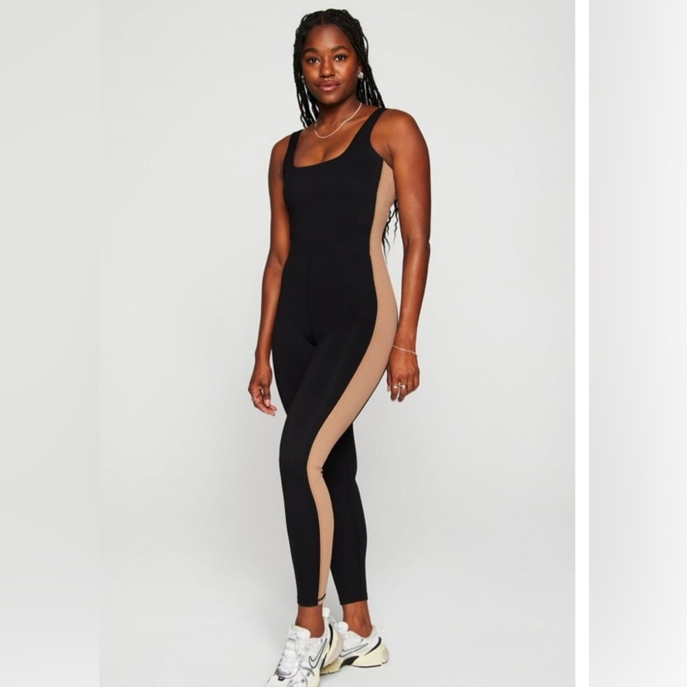 Fabletics Define PowerHold Scoop Neck Jumpsuit- Size XS